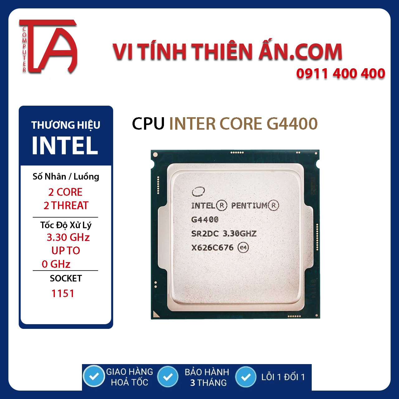 I5-6400 (3.GHz / 6M / 1151)